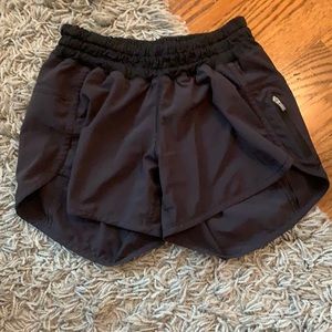 Size two black lulu shorts